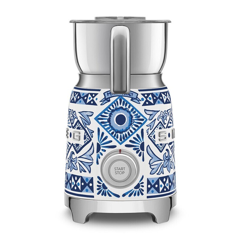 Smeg Milk Frother Dolce and Gabbana Blu