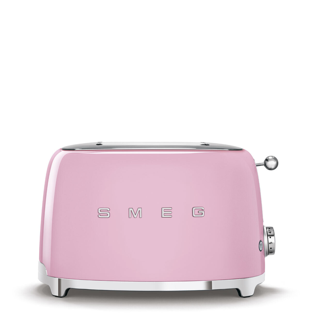 Smeg 2 Slice Toaster Pink