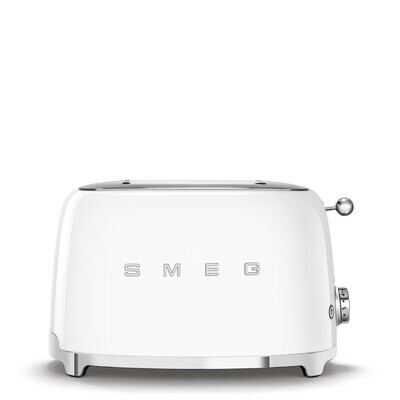 Smeg 2 Slice Toaster White