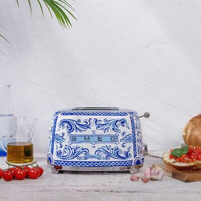 Smeg 2 Slice Toaster Dolce and Gabbana Blu