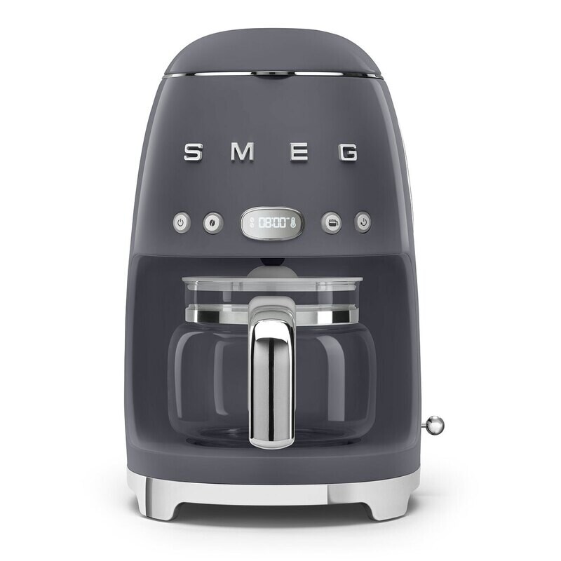 Smeg Drip Coffee Machine Slate Grey