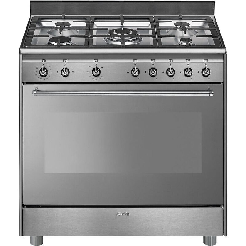 Smeg Cooker with Gas Hob 90x60 cm