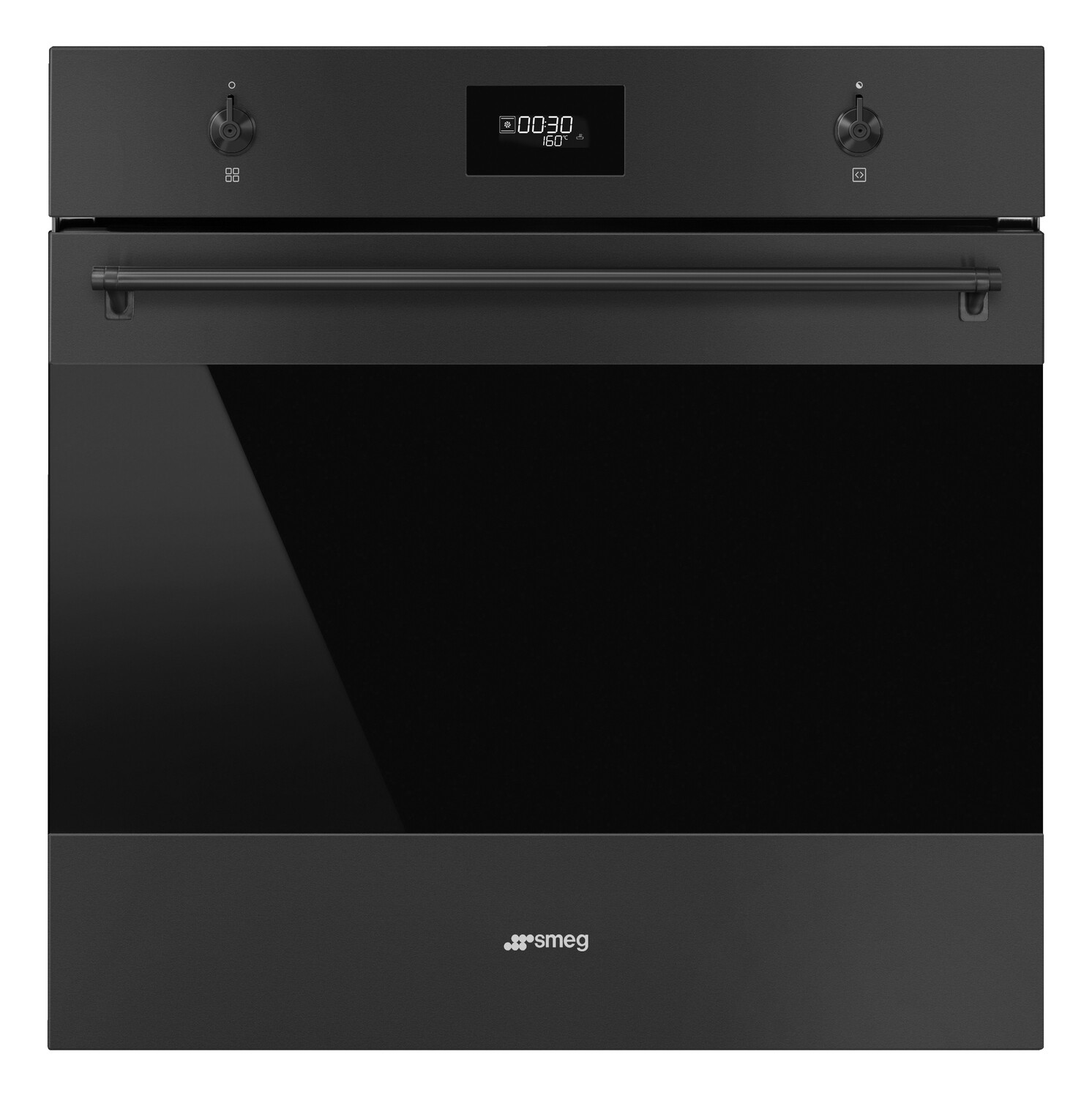 Smeg Electric Oven Classic Galileo Black Matt 60cm