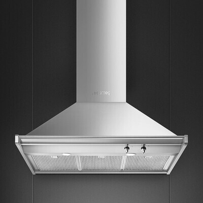 Smeg Wall Hood 90 cm Stainless Steel