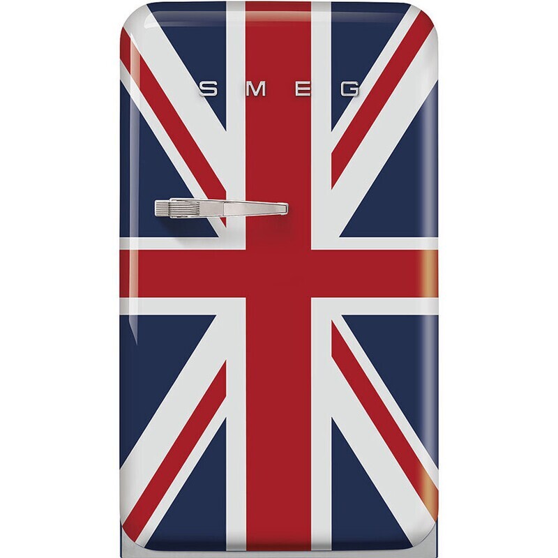 Smeg Retro 50s Refrigerator FAB10 Right - Union Jack