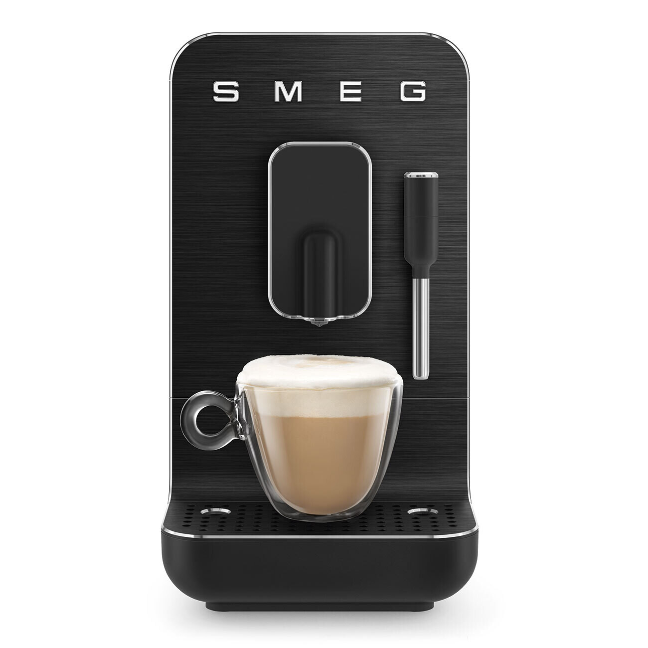 Smeg Automatic Espresso Coffee Machine Full Black Matt