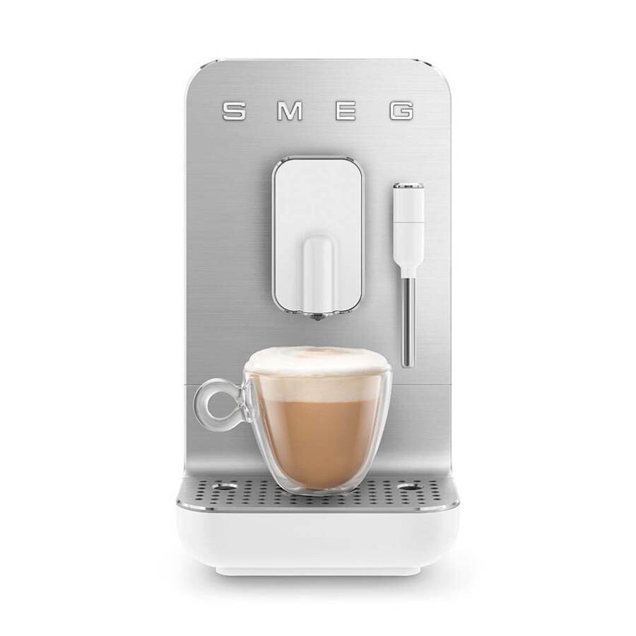 Smeg Automatic Espresso Coffee Machine White Matt