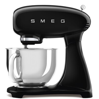 Smeg Stand Mixer Full Black - BBQ Pack
