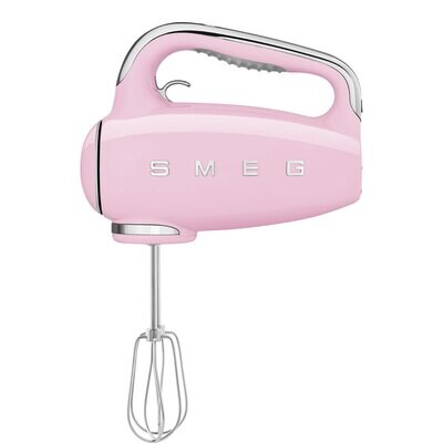 Smeg Hand Mixer Pink