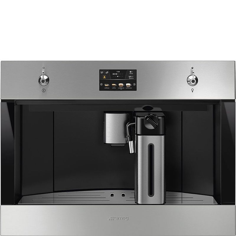 Smeg Coffee Machine Classica 45 cm Stainless Steel