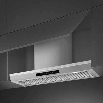 Smeg Integrated Hood 90 cm Stainless steel