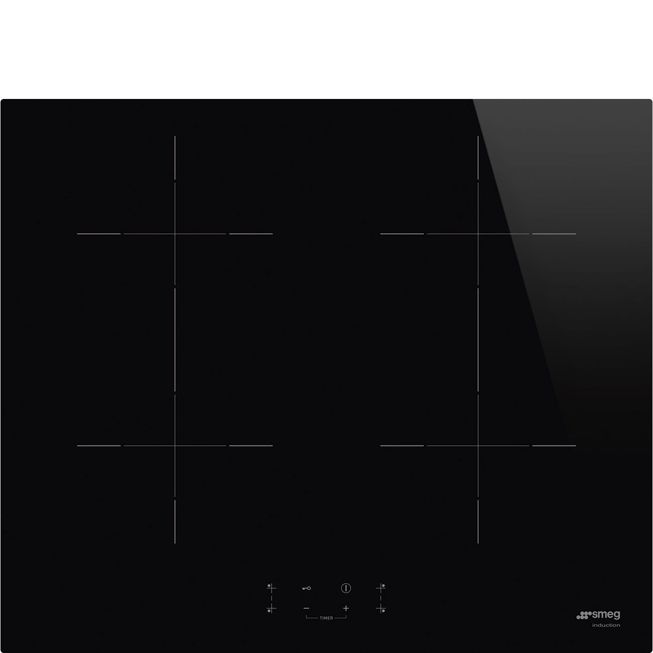 Smeg Induction Hob 60 cm - Ceramic Glass