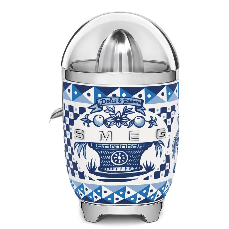 Smeg Citrus Juicer Dolce &amp; Gabbana Blu
