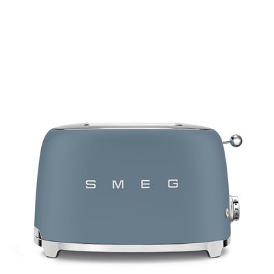 Smeg 2 Slice Toaster Storm Blue Matt