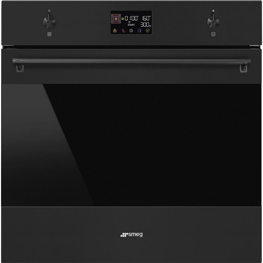 Smeg Combi Microwave Oven 60x60 cm Black Matt
