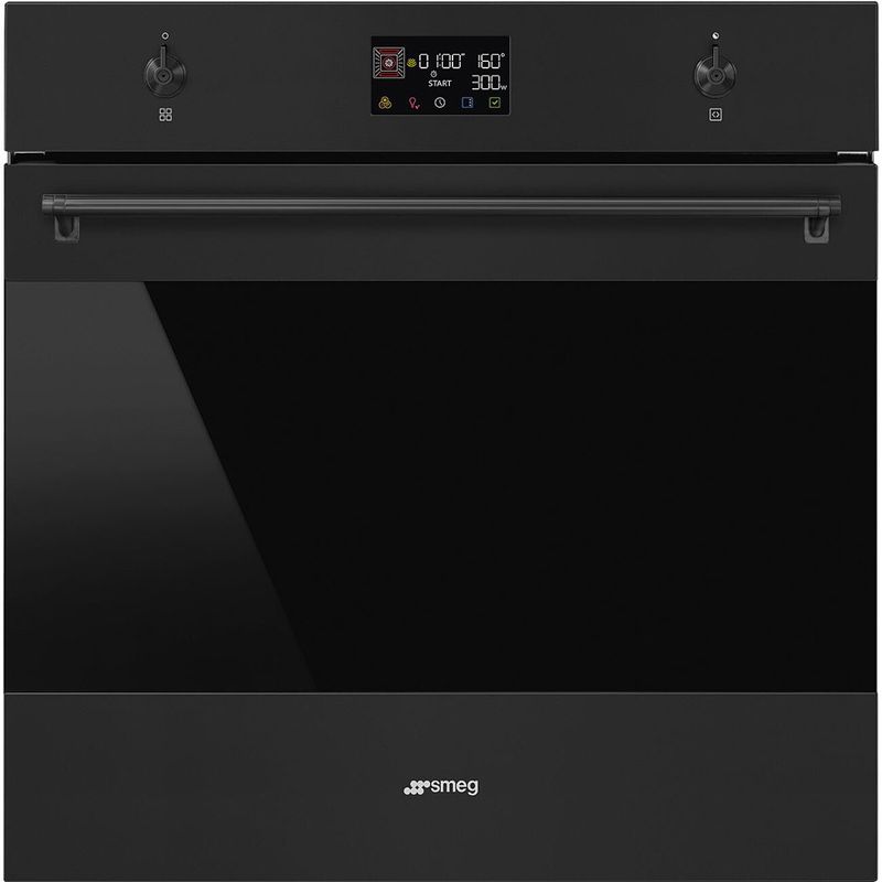 Smeg Combi Microwave Oven 60x60 cm Black Matt