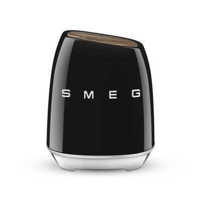 Smeg Knife Block Set Black
