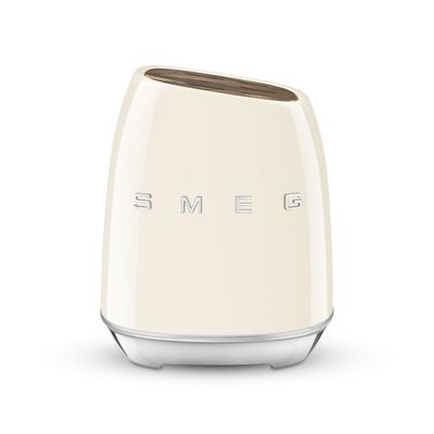 Smeg Knife Block Set Cream