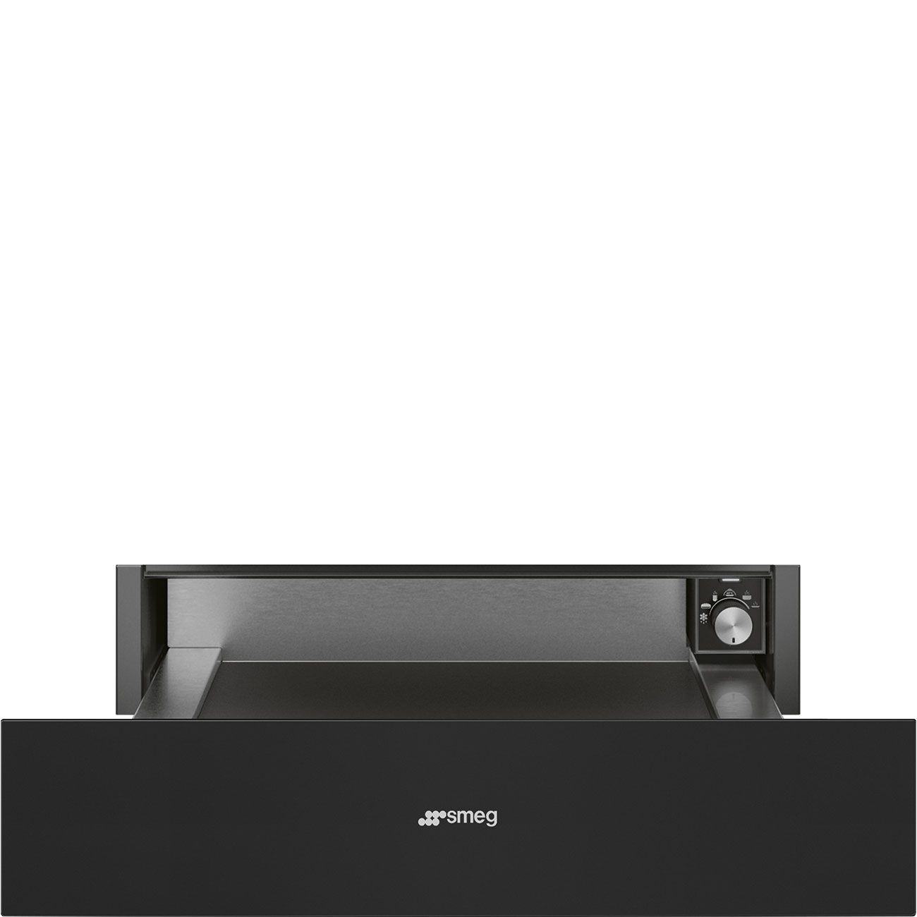 Smeg Warming Drawer Black Matt 15cm