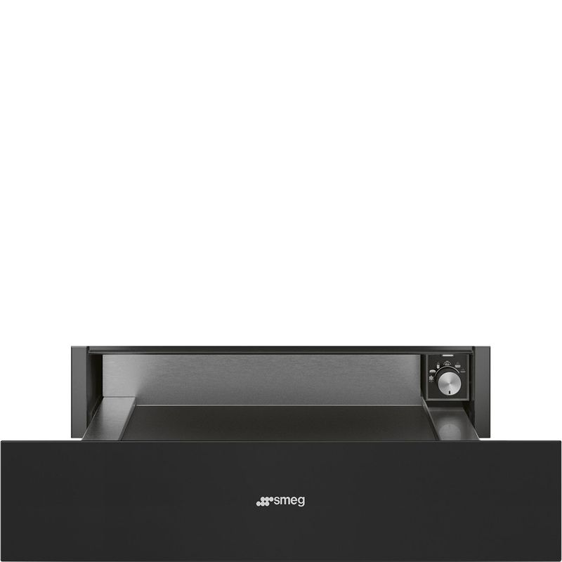 Smeg Warming Drawer Black Matt 15cm