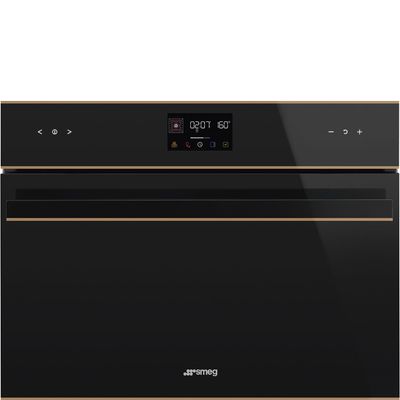 Smeg Combi micro-oven Dolce Still Novo 45 cm Black