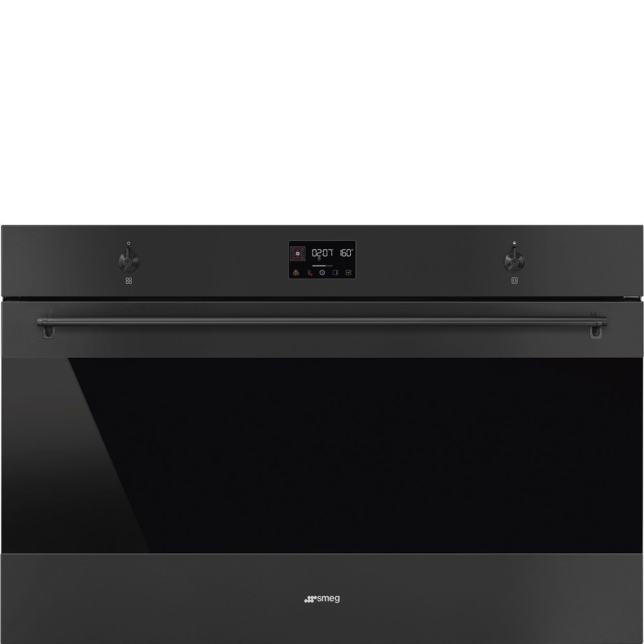 Smeg Electric Oven Black Matt 90 cm x 60 cm