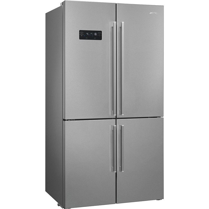 Smeg 4-Door Refrigerator Free-Standing Inox 90 cm