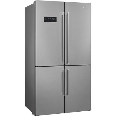 Smeg 4-Door Refrigerator Free-Standing Inox 90 cm