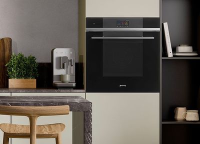 Smeg Electric Oven Black Matt 90 cm x 60 cm