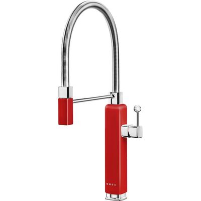 Smeg Faucet Red
