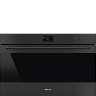 Smeg Gas/Gas Convection Oven 90cm 116L Black Matt