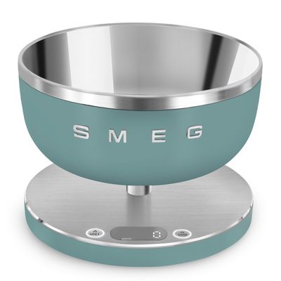 Smeg Digital Kitchen Scale Emerald Green Matt