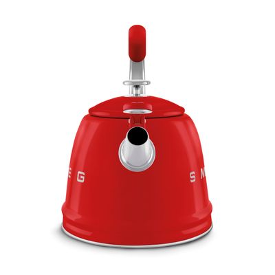 Smeg Whistling Kettle 2.3L Red