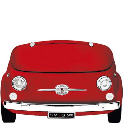 Smeg Fridge Fiat 500 - Red