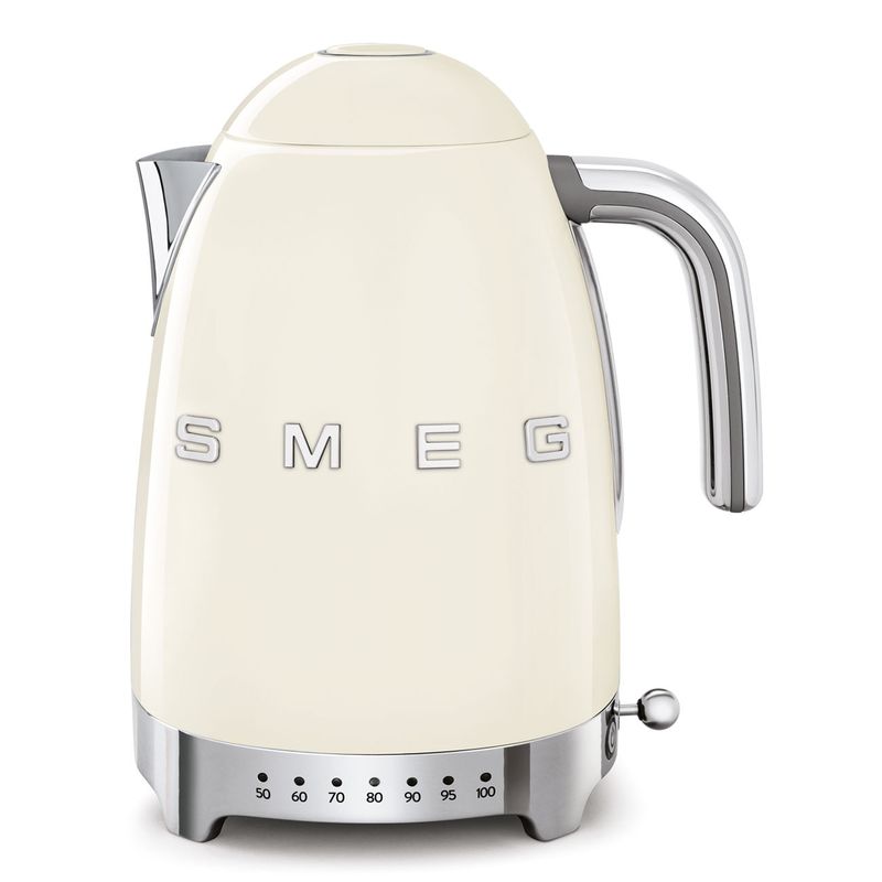 Smeg Kettle Variable Temperature 1.7L Cream