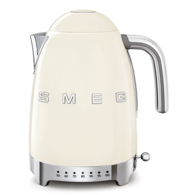 Smeg Kettle Variable Temperature 1.7L Cream