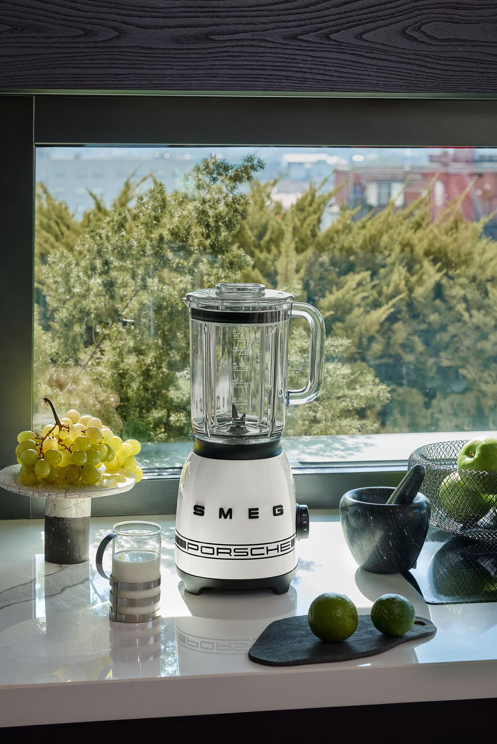 Smeg Blender Porsche Carrara White 800W 4 Speed