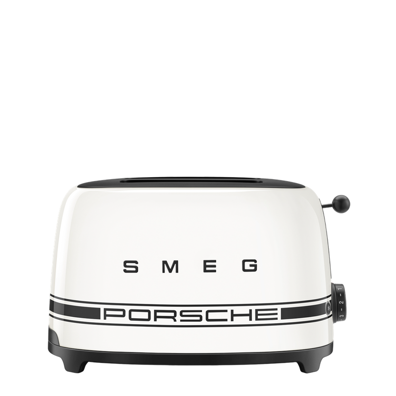 Smeg 2 Slice Toaster Porsche Carrara White