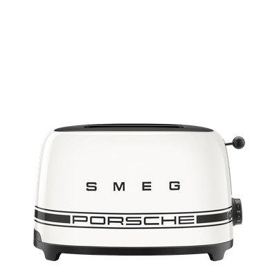 Smeg 2 Slice Toaster Porsche Carrara White
