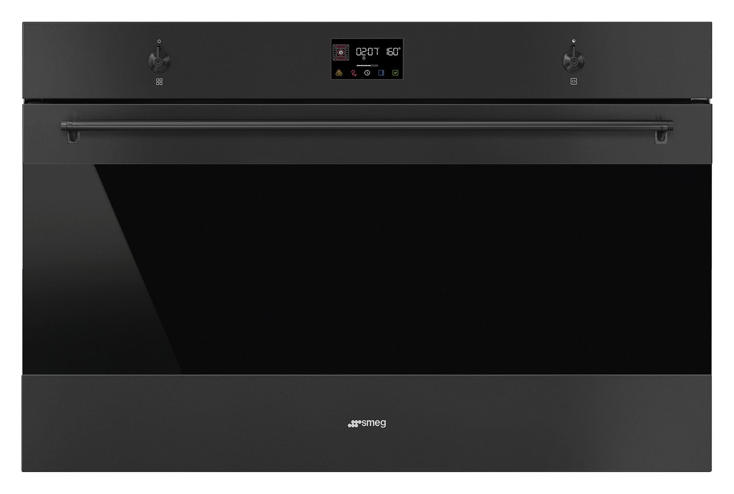 Smeg Electric Oven Black Matt 90 cm x 60 cm