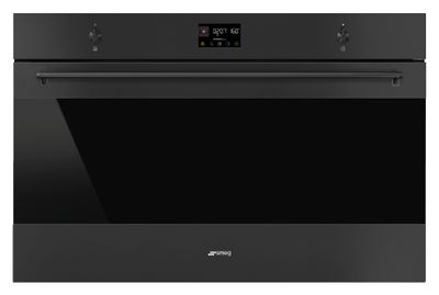 Smeg Electric Oven Black Matt 90 cm x 60 cm