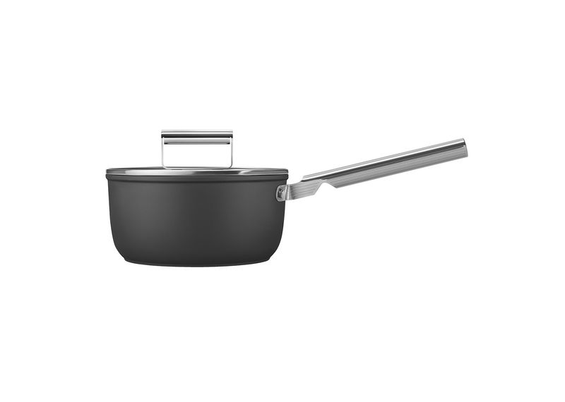 Smeg Cookware Saucepan Diameter 20 cm Black