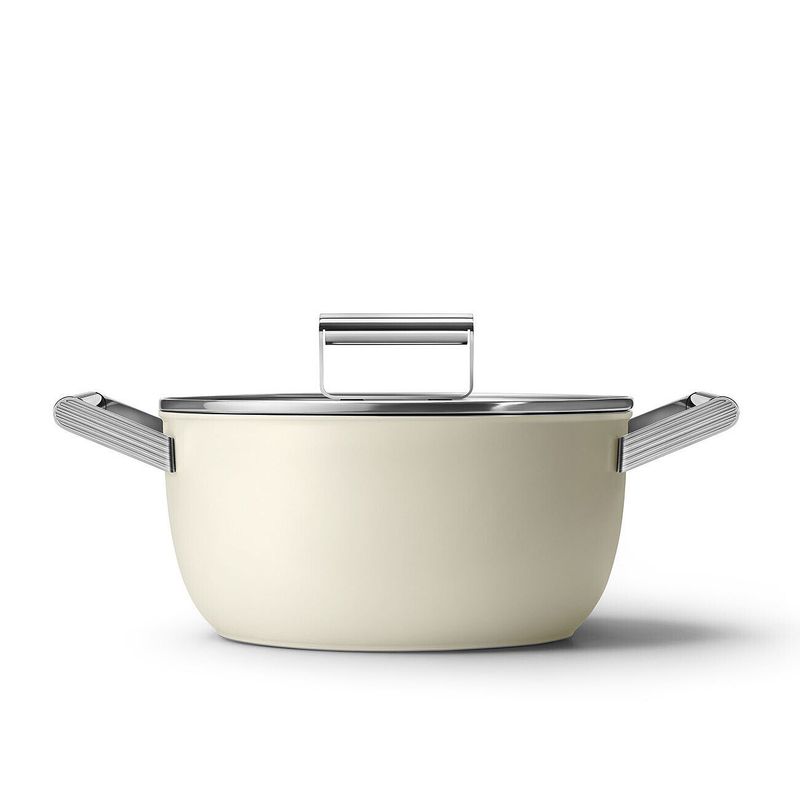 Smeg Cookware Casserole Dish Diameter 24 cm Cream