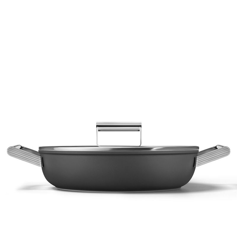 Smeg Cookware Deep pan Diameter 28 cm Black