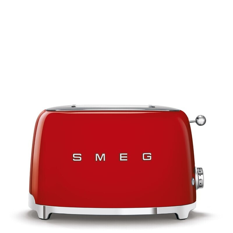 Smeg 2 Slice Toaster Red
