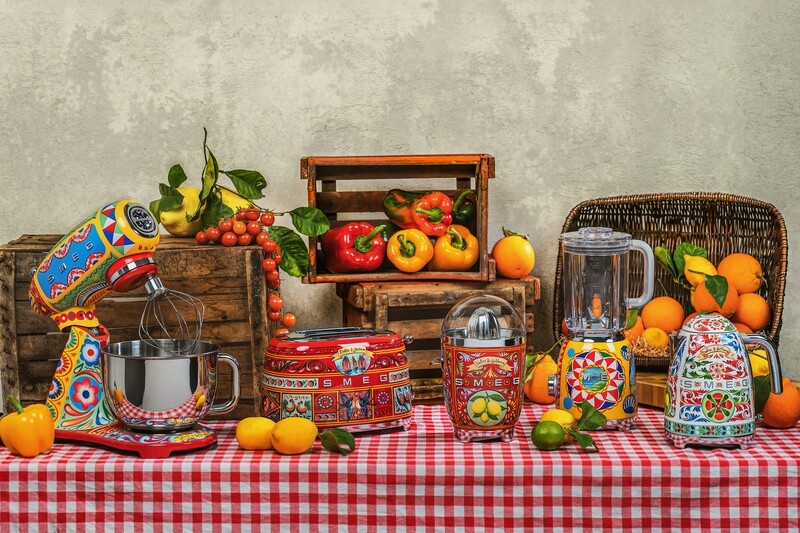 Smeg 2 Slice Toaster Dolce and Gabbana