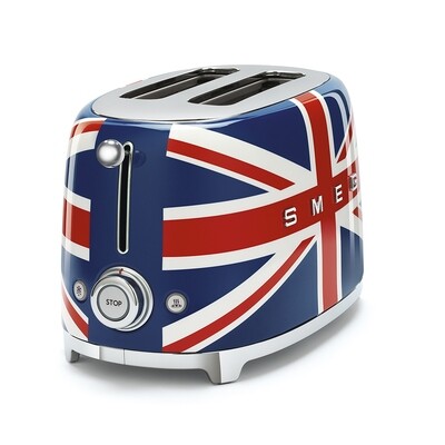 Smeg 2 Slice Toaster Union Jack