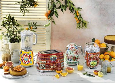 Smeg 4 Slice Toaster Dolce and Gabbana