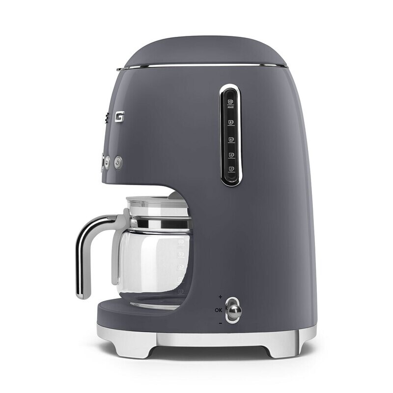Smeg Drip Coffee Machine Slate Grey