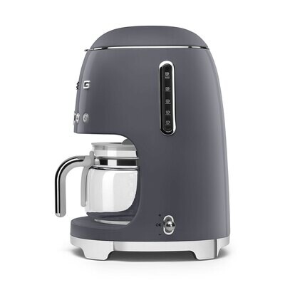 Smeg Drip Coffee Machine Slate Grey